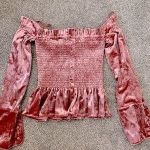 off the shoulder top